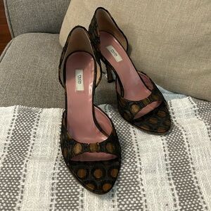 Prada Open Toe Pumps